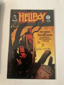 Hellboy The Corpse And The Iron Shoes Near Mint Nm One Shot Signed Nowlan Dark