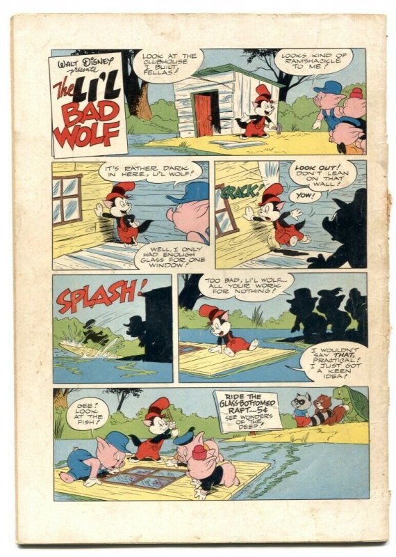 Walt Disney's Li' Bad Wolf- Four Color Comics #473 G-