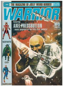 WARRIOR (1982 QUALITY) 9 F-VF Jan. 1983 ALAN MOORE+++++