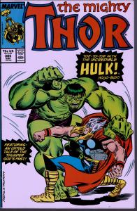 Thor #385 - 9.0 or Better - Hulk / Thor Fight