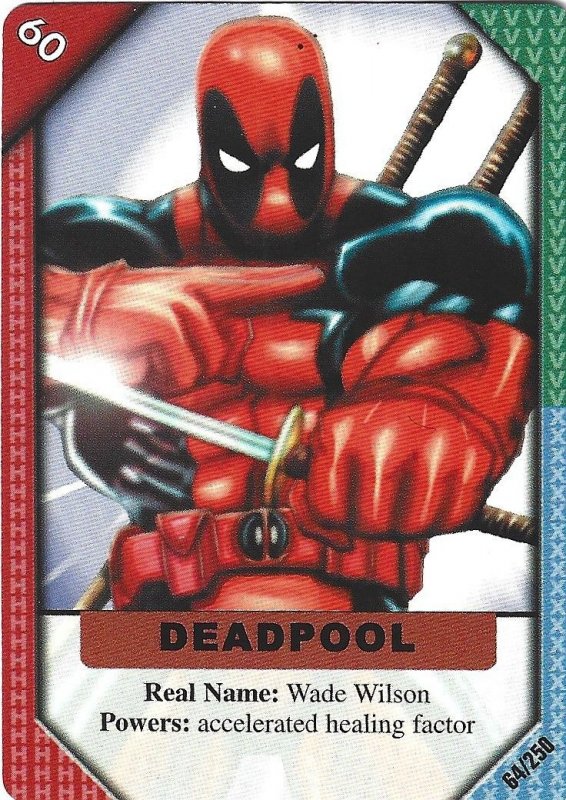 2001 Marvel Recharge: Deadpool