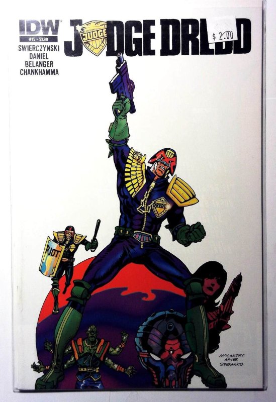 Judge Dredd #15 (2014) IDW Publishing 1st Print Comic Book