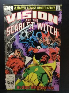 Vision and the Scarlet Witch #3 Newsstand Edition (1983)