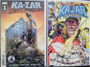 Ka-Zar: Lord of the Savage Land #1 and #29 NM
