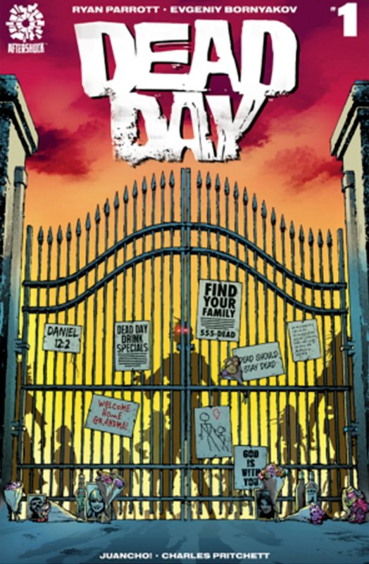 Dead Day #1 Andy Clarke Jose Villarrubia Cover Aftershock Comics nm.