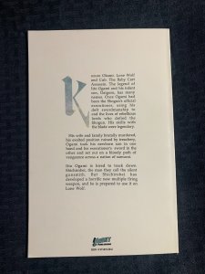 1988 LONE WOLF AND CUB by Koike & Kojima #18 VF+ 8.5 1st First Pub.