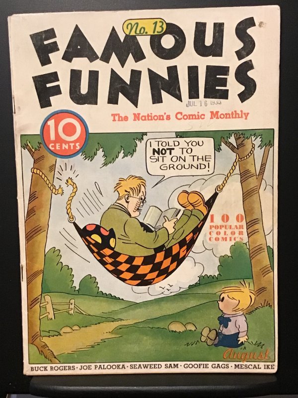 Famous Funnies #13 (1935) VG + 4.5