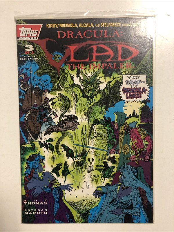 Dracula Vlad The Impaler (1994) #1-3 (VF/NM) Topps| Thomas/Maroto| Complete Set