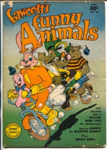 Fawcett's Funny Animals #48 1947-Fawcett-Hoppy Capt Marvel Bunny-VG