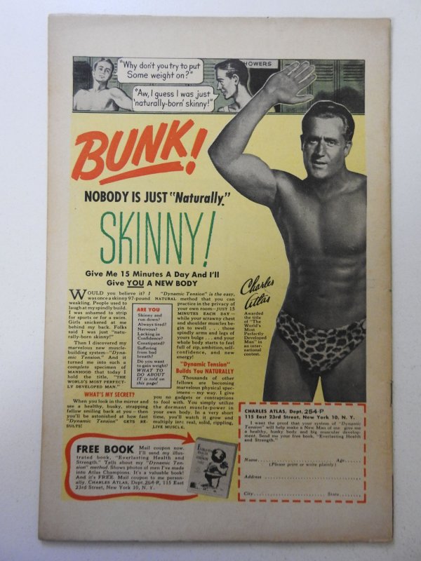 Lovers' Lane #23 (1952) VG Condition 1 in spine split