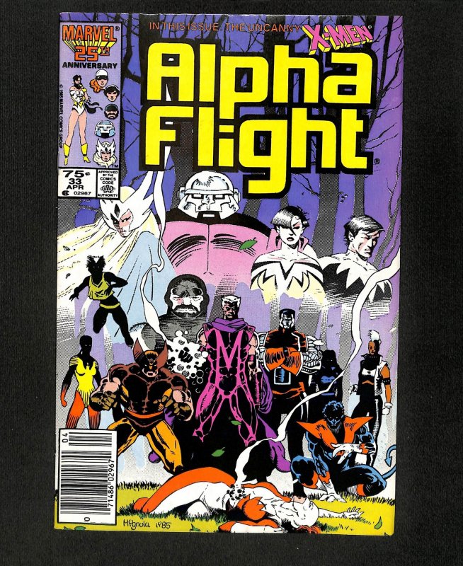 Alpha Flight #33 1st Lady Deathstrike!