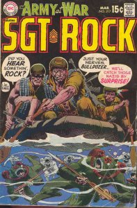 Our Army at War #217 VG ; DC | low grade comic March 1970 Sgt. Rock Joe Kubert