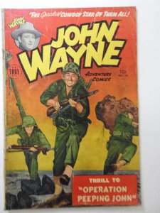 John Wayne Adventure Comics #14 (1952) Solid VG- Condition!!