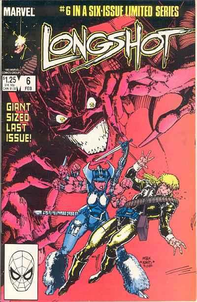 Longshot (1985 series) #6, VF (Stock photo)