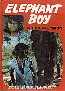 ELEPHANT BOY ANNUAL U.K. HC #1974 Very Fine