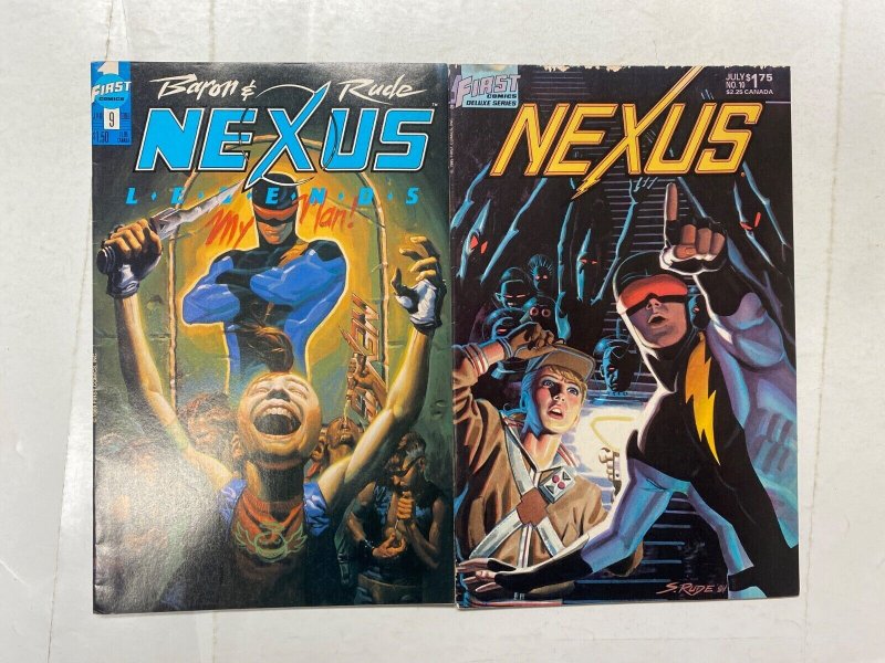 4 DARK HORSE comic books Nexus Origin Nexus #8 10 Nexus Legends #9 21 KM41
