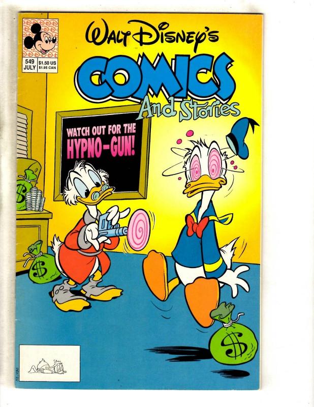 8 Walt Disney's Comics & Stories Comics # 513 548 549 553 554 559 561 562 J317