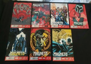 MAGNETO 7PC (FN/VF) ISSUES #8-9, 11, 13-16, AVENGERS & X-MEN: AXIS! 2014-15 
