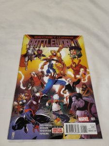 Secret Wars Battleworld 1 Near Mint Cover by Paco Medina