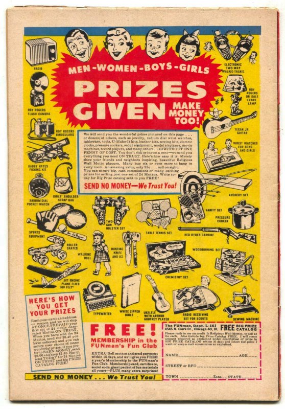 TWO-FISTED TALES #41 EC SEVERIN WOOD EVANS 1954 E C VG