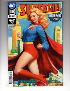 Supergirl #18 (2018) Beautiful Artgerm Lau Variant Cover / ID#05