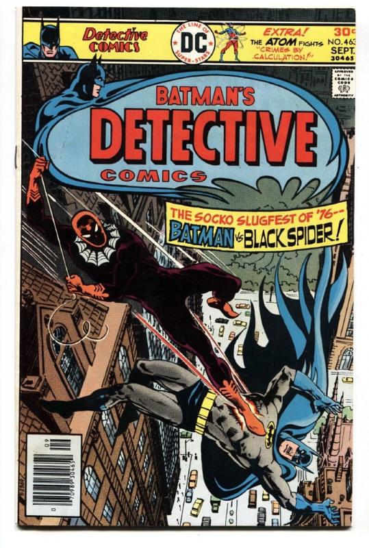 DETECTIVE COMICS #463-1st appearance BLACK SPIDER/CALCULATOR