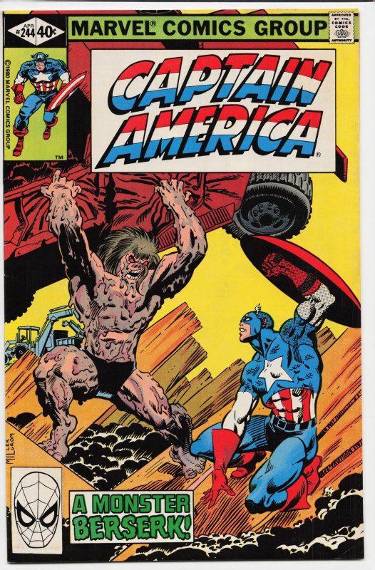 Captain America #244 (1980) Captain America