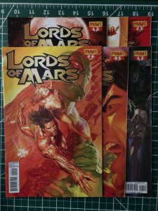 Lords of Mars #2, 3, 4, 5, 6 (2013)