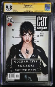 Catwoman (2006) # 51 (CGC 9.8 SS) Signed Adam Hughes * DC Comics *Will Pfeifer