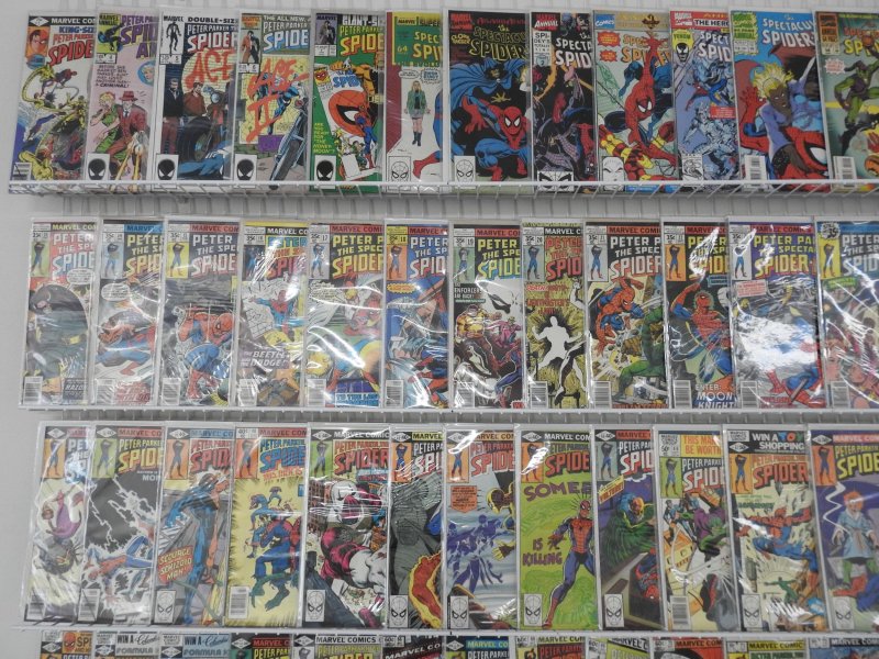 Spectacular Spider-Man #1-263 (missing #250-253) + Some Annuals! Avg. VF-