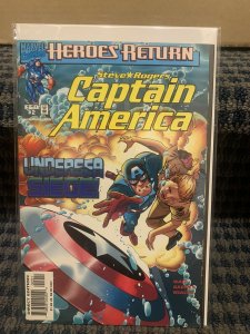 1998 CAPTAIN AMERICA “Heroes Return” Comics (Lot of 8) Marvel #1 to 8 (C82)