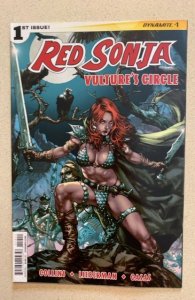 Red Sonja: Vulture's Circle #1 (2015) Fritz Casas Art Jay Anacleto Cover