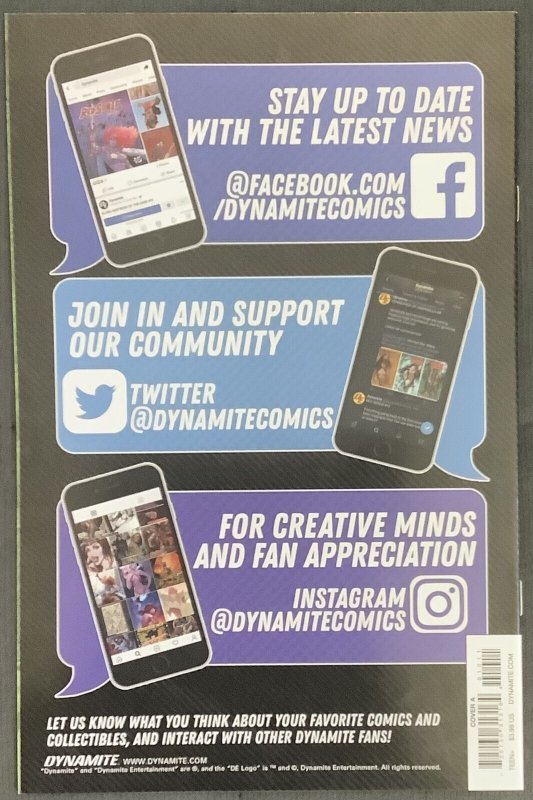 Sheena: Queen of the Jungle #1 (2021, Dynamite) NM+