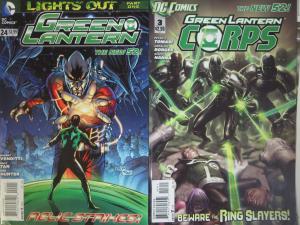 GREEN LANTERN New 52 Collection Lot 24 comic books 2012-2013 Corps New Guardians