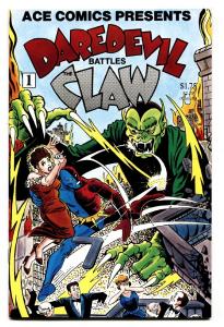 Ace Comics Presents #1-Daredevil vs. The Claw Jack Cole comic book