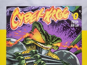 Cyberfrog #0 Preview Ashcan The Origin 1997 Harris Comics Ethan Van Sciver