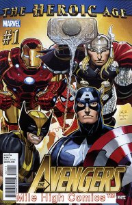 AVENGERS  (2010 Series)  (MARVEL) #1 Very Good Comics Book 