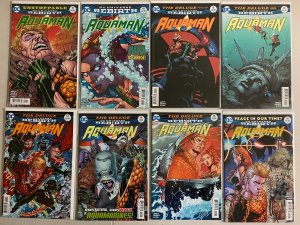 Aquaman (6th series) comic lot #1-33 + Annual #1 42 diff avg 8.0 (2016-18)
