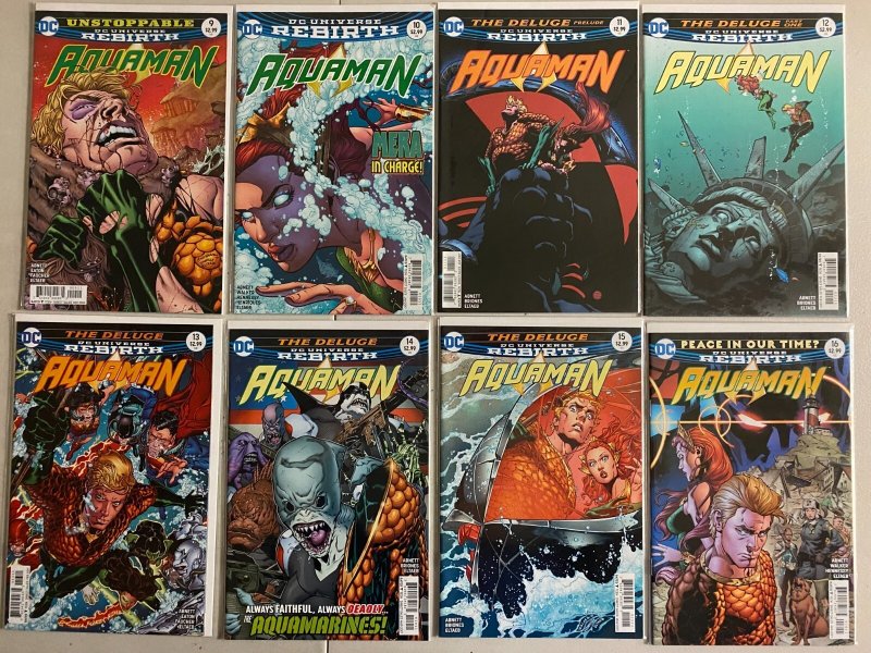 Aquaman (6th series) comic lot #1-33 + Annual #1 42 diff avg 8.0 (2016-18)