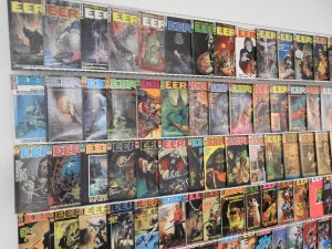 Huge Lot Eerie Magazines #2-139 & 1970, 1971, 1972 Annuals Avg FN+ Condition!