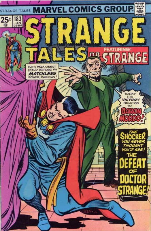 Strange Tales (1st Series) #183 FN; Marvel | save on shipping - details inside