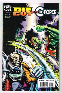 Die-Cut Vs. G-Force #1 (1993)    Marvel Comics