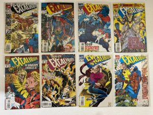 Excalibur lot #51-90 + 3 Extras Marvel 1st Series 43 pieces 8.0 VF (1992-'95) 