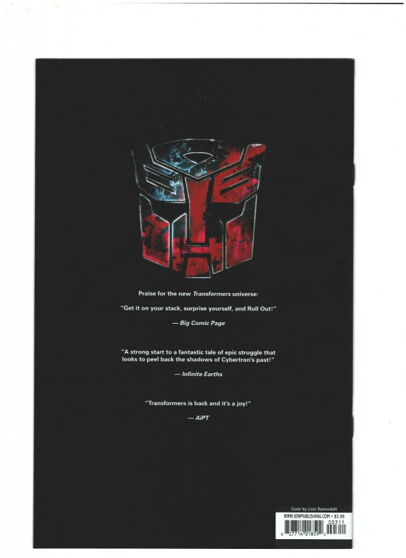 Transformers: Galaxies #3 NM- 9.2 IDW Comics 2019 Constructicons Rising 