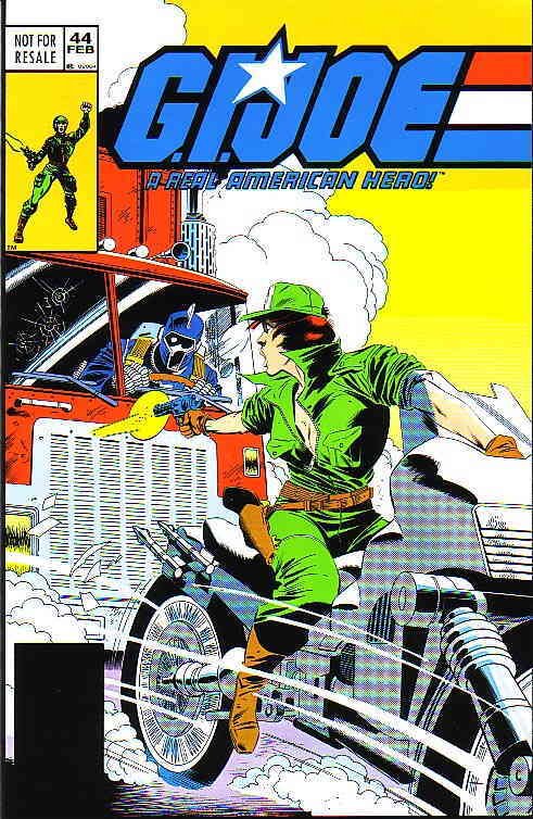 G.I. Joe, a Real American Hero #44 (2nd) VG ; Marvel | low grade comic Not For R