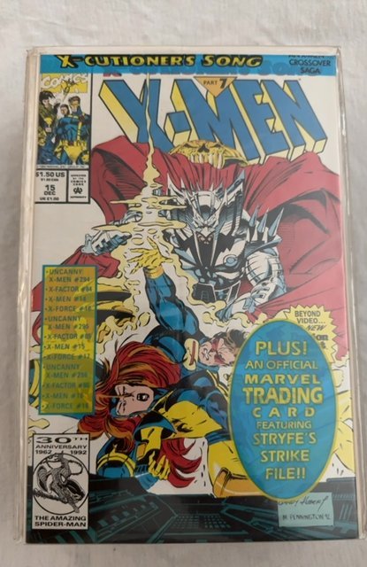 X-Men #15 (1992) POLYBAGGED SEALED