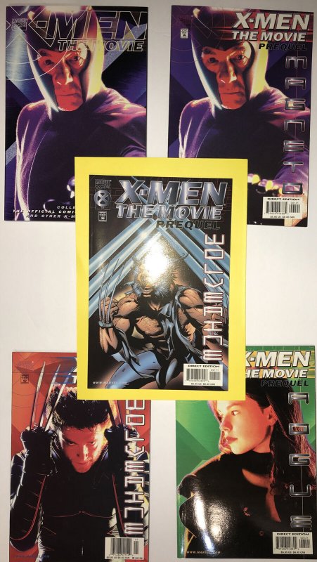 Marvel X Men X Men The Movie Tpb Prequel 2 Wolverine Rogue 5 Books Comic Books 1908