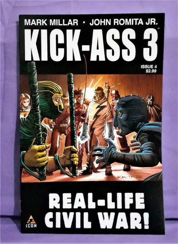 Mark Millar KICK-ASS 3 #1 - 8 John Romita, Jr MillarWorld (Marvel, 2013)! 