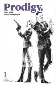 Prodigy 2-B Rafael Albuquerque Black & White Cover VF/NM