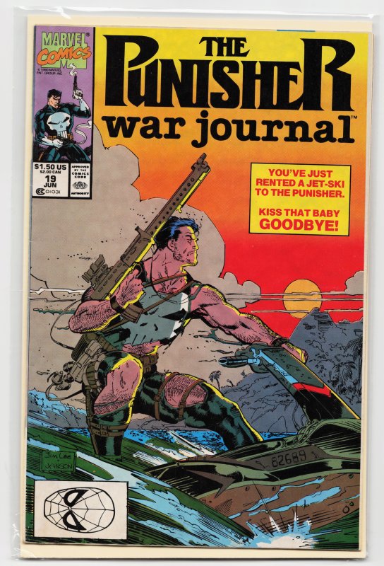 The Punisher War Journal #19 (1990) Punisher